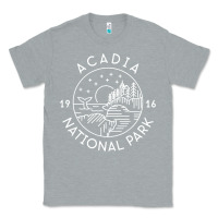 Heather Grey a.ca.di.a national park 1916 mai.ne bar harbor t sh Classic Tee - artisFamous