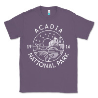 Lavender a.ca.di.a national park 1916 mai.ne bar harbor t sh Classic Tee - artisFamous