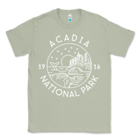Matcha a.ca.di.a national park 1916 mai.ne bar harbor t sh Classic Tee - artisFamous