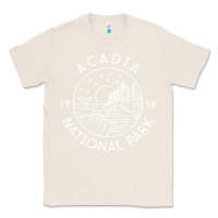 Natural a.ca.di.a national park 1916 mai.ne bar harbor t sh Classic Tee - artisFamous