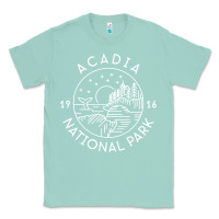 Seafoam a.ca.di.a national park 1916 mai.ne bar harbor t sh Classic Tee - artisFamous