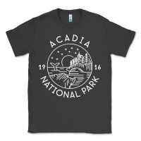 Smoke a.ca.di.a national park 1916 mai.ne bar harbor t sh Classic Tee - artisFamous