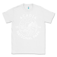 White a.ca.di.a national park 1916 mai.ne bar harbor t sh Classic Tee - artisFamous