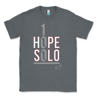 Charcoal Heather 1 hope solo Classic Tee - artisFamous