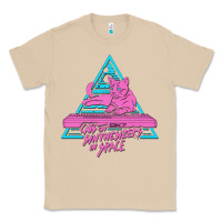 Mushroom Cats on Synthesizers in Space Classic Tee - artisFamous