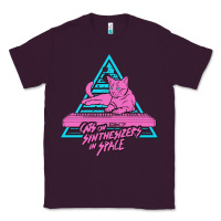 Plum Cats on Synthesizers in Space Classic Tee - artisFamous