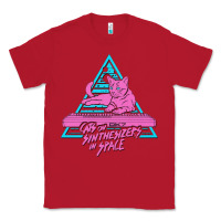 Red Cats on Synthesizers in Space Classic Tee - artisFamous