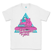White Cats on Synthesizers in Space Classic Tee - artisFamous