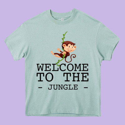 Welcome To The Jungle Heavy Core Tee Designed By Bettercallsaul