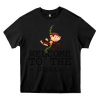 Black Welcome To The Jungle Heavy Core Tee - Bettercallsaul