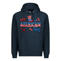 Navy all american boy Premium Hoodie - AdoDesignShop
