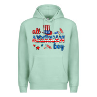 Seafoam all american boy Premium Hoodie - AdoDesignShop