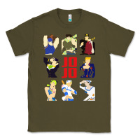 Army Green jojo adventure Classic Tee - artisFamous