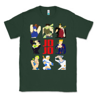 Sports Green jojo adventure Classic Tee - artisFamous