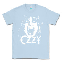 Dusty Blue crazy train vintage rock Classic Tee - artisFamous