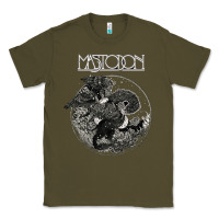 Army Green mastodon Classic Tee - artisFamous