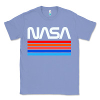 Colony Blue vintage retro nasa Classic Tee - artisFamous
