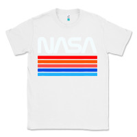 White vintage retro nasa Classic Tee - artisFamous