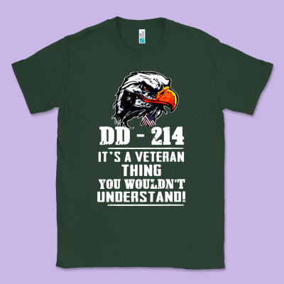 Dd 214 Classic Tee Designed By Artisfamous