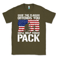 Army Green if the flag offends you Classic Tee - artisFamous