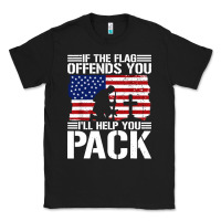 Black if the flag offends you Classic Tee - artisFamous