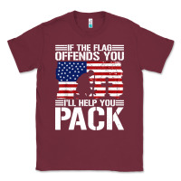 Burgundy if the flag offends you Classic Tee - artisFamous