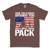 Chestnut if the flag offends you Classic Tee - artisFamous
