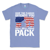 Colony Blue if the flag offends you Classic Tee - artisFamous