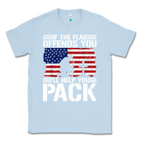 Dusty Blue if the flag offends you Classic Tee - artisFamous