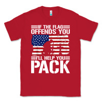 Red if the flag offends you Classic Tee - artisFamous