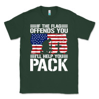 Sports Green if the flag offends you Classic Tee - artisFamous