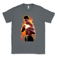 Charcoal Heather bruce leroy Classic Tee - artisFamous