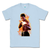 Dusty Blue bruce leroy Classic Tee - artisFamous