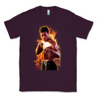 Plum bruce leroy Classic Tee - artisFamous