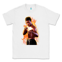 White bruce leroy Classic Tee - artisFamous