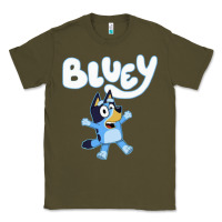 Army Green blue cats Classic Tee - artisFamous
