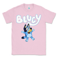 Bubblegum Pink blue cats Classic Tee - artisFamous
