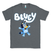 Charcoal Heather blue cats Classic Tee - artisFamous