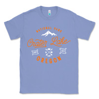 Colony Blue crater lake oregon national park vintage retro Classic Tee - artisFamous