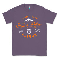 Crater Lake Oregon National Park Vintage Retro Classic Tee | Teevron
