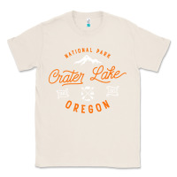 Natural crater lake oregon national park vintage retro Classic Tee - artisFamous