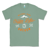 Sage crater lake oregon national park vintage retro Classic Tee - artisFamous