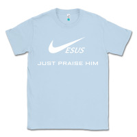 Dusty Blue jesus just praise him jesus surfed christian Classic Tee - artisFamous