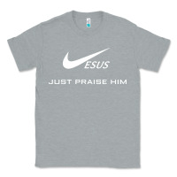 Heather Grey jesus just praise him jesus surfed christian Classic Tee - artisFamous