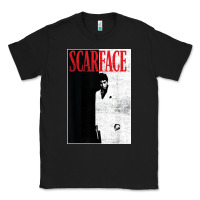 Black scarface distressed movie photo Classic Tee - artisFamous