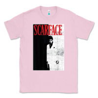 Bubblegum Pink scarface distressed movie photo Classic Tee - artisFamous