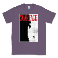 Lavender scarface distressed movie photo Classic Tee - artisFamous