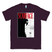 Plum scarface distressed movie photo Classic Tee - artisFamous