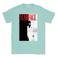 Seafoam scarface distressed movie photo Classic Tee - artisFamous