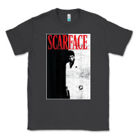Smoke scarface distressed movie photo Classic Tee - artisFamous
